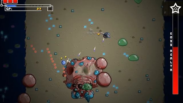 Sweezy Gunner - Boss Battle - Giant Cave Slug смотреть онлайн