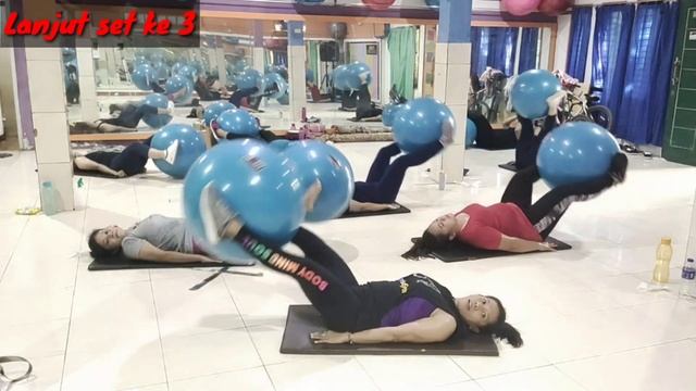 MUSIC AEROBIC  Inst / BL | Flying Without Wings | Pilates Gym Part 24