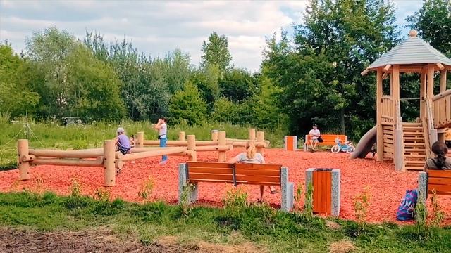 Игровая площадка у Бабаевского пруда, г. Москва | Древландия