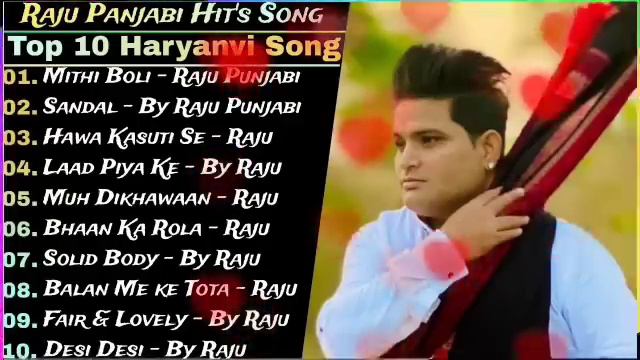 Raju Punjabi New Songs || New Haryanvi Song Jukebox 2024 || Raju Punjabi Best Haryanvi Songs Jukebo