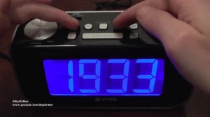 радиочасы Vitek VT-3521 (ВК) с подсветкой и FM