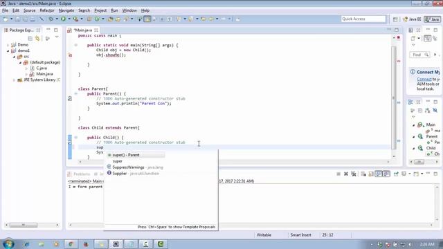 Java Inheritance interview questions and answers with example Part 2 смотреть онлайн