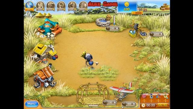 Farm Frenzy 3 Madagascar (level 79) only GOLD Веселая ферма 3 Мадагаскар (Уровень 79) Золото смотреть онлайн