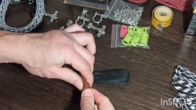 ТЕМЛЯК НА НОЖ! #паракорд #плетение #темляк смотреть онлайн