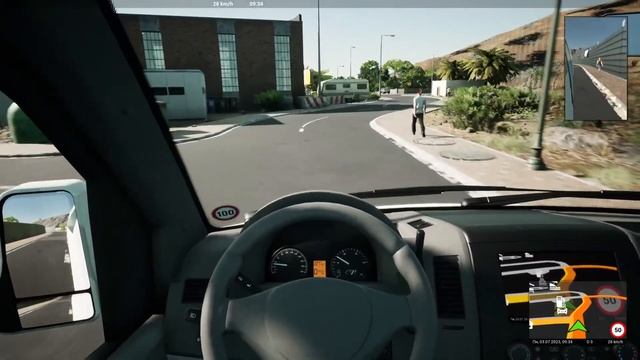Tourist BUS simulator|PS5|Mercedes W906|Hori Racing Wheel APEX PS5 смотреть онлайн