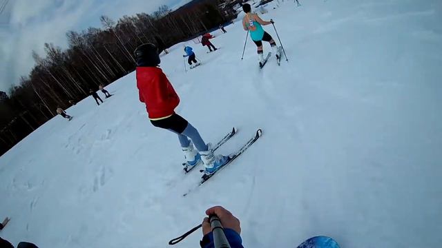 Гора Соболинная, спуск в купальниках смотреть онлайн