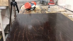 Бюджетная столешница из фанеры НА МИЛЛИОН ?Обработка фанеры лаком ? Мебель из фанеры своими руками