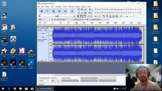 WAV to MP3 Conversion using Audacity 2 0 смотреть онлайн
