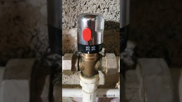 Термостатический смесительный клапан для душа. смотреть онлайн