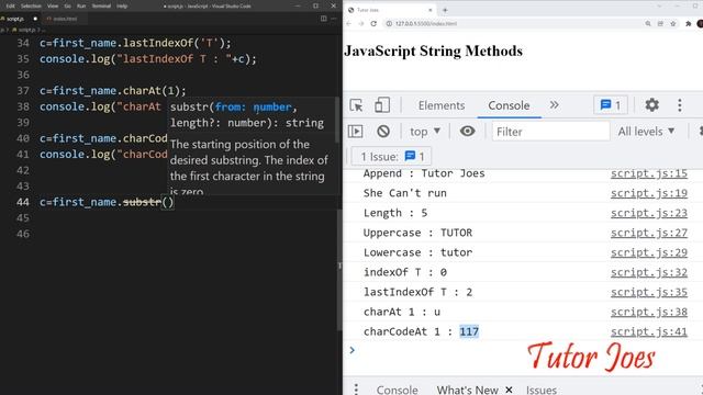 JavaScript Complete Tutorial in Tamil | Tutor Joes | Full Stack Web Development смотреть онлайн