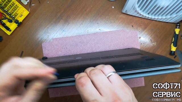 Lenovo IdeaPad Z500 разборка и чистка системы охлаждения