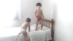 predo e saulo brincando
