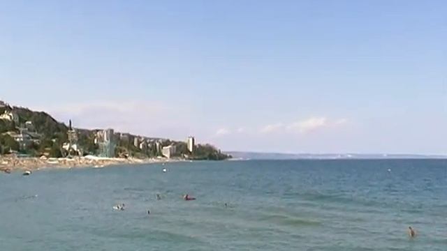 пляж Кабакум, Золотые Пески, Болгария смотреть онлайн