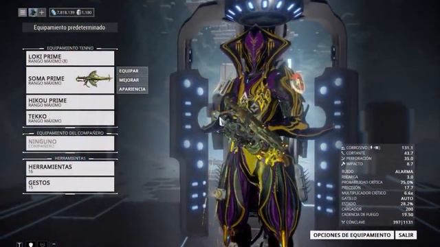 Mira de Argon + municiones de hoja crit build soma latron cernos dread etc смотреть онлайн