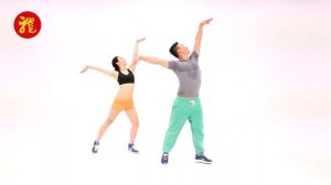 Смешной китайский танец.Китайская гимнастика.