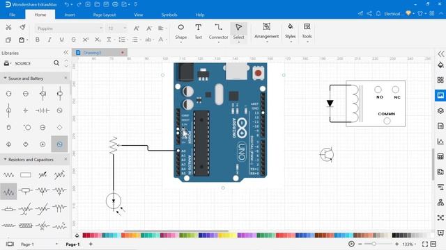 How to Draw 5 Pin Relay Wiring Diagram | EdrawMax Tutorial смотреть онлайн