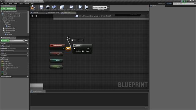 Unreal Engine Absolute Basics 03 Branches смотреть онлайн