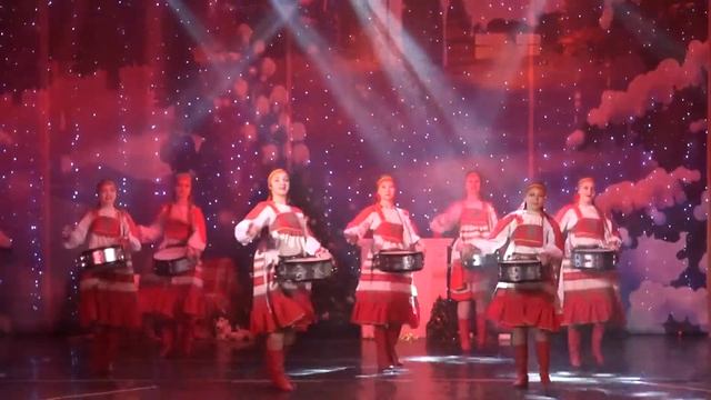Шоу-группа барабанщиц «Олимп» «Русский барабан» смотреть онлайн