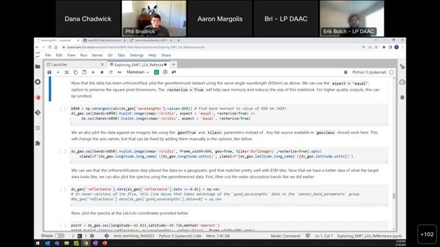 EMIT Data Tutorial Series Workshops Week 2: Working with EMIT Data - The Basics смотреть онлайн