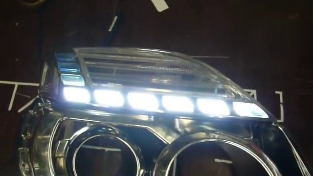 Led DRL Nissan X-Trail смотреть онлайн