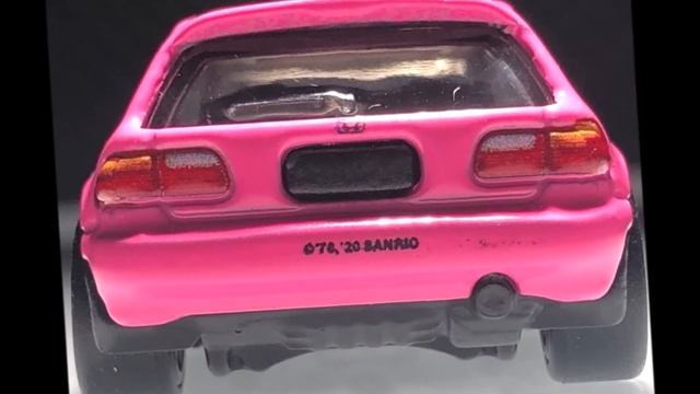 【ミニカー】1/64 minicar541 CIVIC EG HELLO KITTY смотреть онлайн