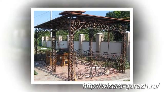 Кованые беседки – художественная ковка в Москве – (499) 403-13-89