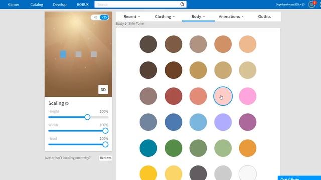 [ROBLOX]How to change skin color смотреть онлайн