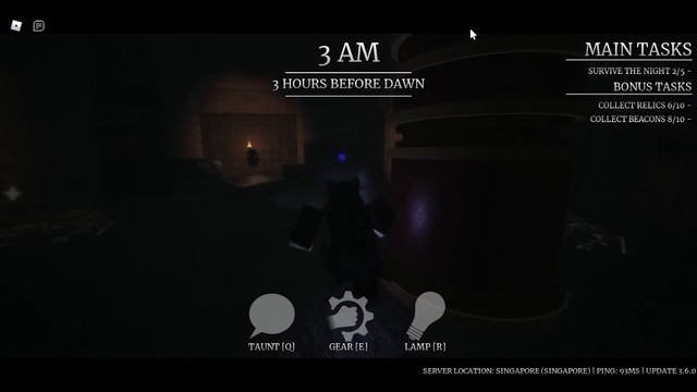 Roblox Survive The Night - Scramble Goggles - Deep Night Goggles Gear Skin Showcase смотреть онлайн