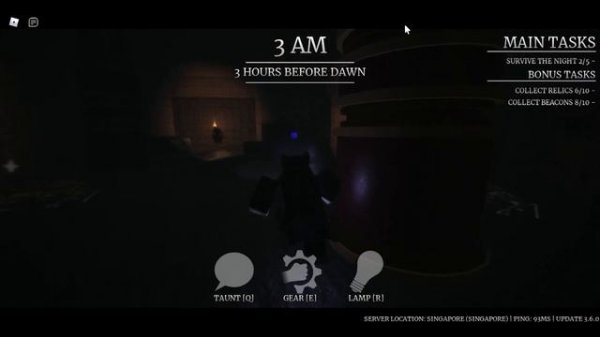 Roblox Survive The Night - Scramble Goggles - Deep Night Goggles Gear Skin Showcase