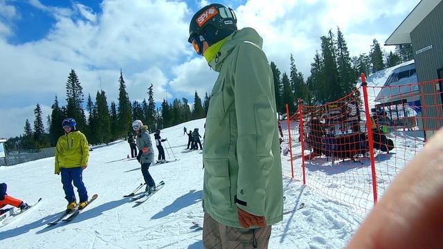 Поездка на курорт Рука, Финляндия и катание на горных лыжах смотреть онлайн