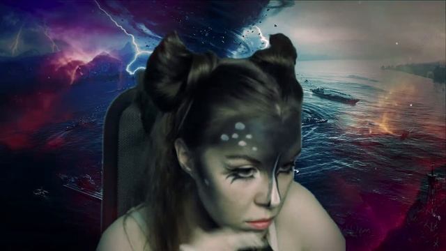 Макияж космической козы, бемби, лунара. косплей/ Make-up of the space goat, bambi, lunar. cosplay смотреть онлайн