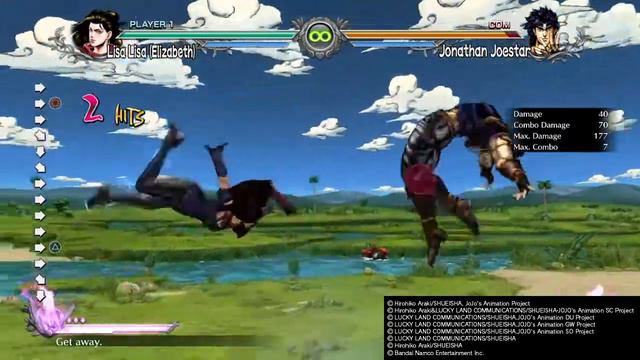 JJBA ASBR - Гайд на Лизу Лизу