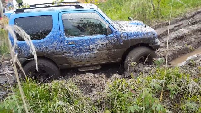 Покоряем болота на Suzuki Jimny JB23w