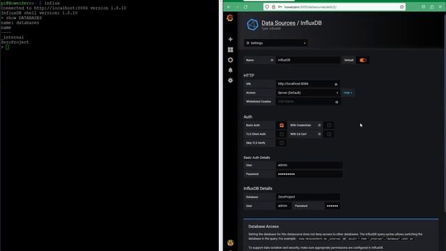 Linking Grafana to InfluxDB V1.8 смотреть онлайн