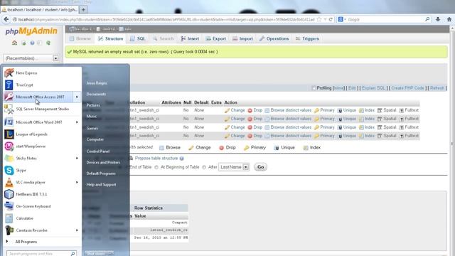 How to Link Mysql Database to Ms Access Database Using the wampserver смотреть онлайн
