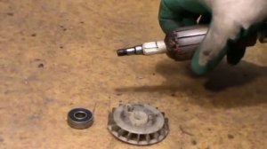 Коллектор тянет дугу! Как устранить это! Болгарка двт 125