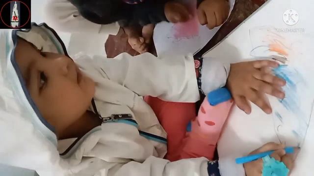 Drawing class for kids| Day 7|Easy and simple drawing| Join the dots to make a triangle смотреть онлайн