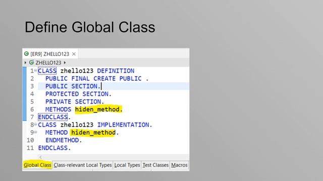ABAP Test Private Method(1) in Local Test Classes смотреть онлайн