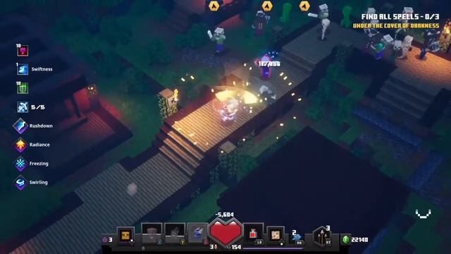 Minecraft Dungeons Cog Crossbow/Pride of the Piglins Weapon Guide | Flames of the Nether New Weapon смотреть онлайн