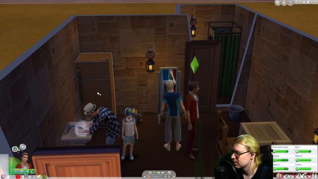 Хардкорное выживание в Симс 4 за Актера - The Sims 4 смотреть онлайн