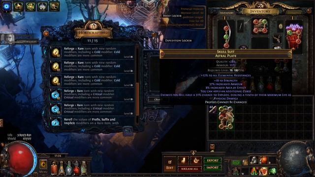 PoE 3.15 - Crafting an Explodey Crit Curse Chest смотреть онлайн