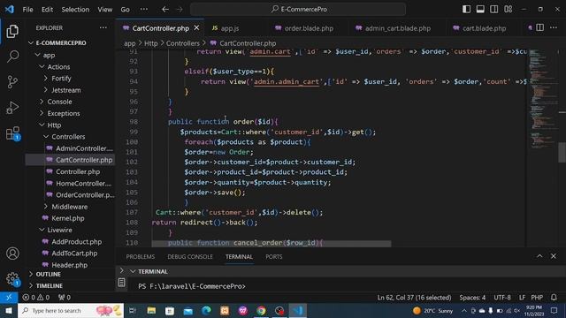laravel 10 E-commerce смотреть онлайн