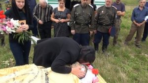 Похороны Атамана станицы «Ясногорская» Носикова М.Г. 04.08.2013