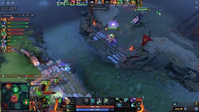 iNSaNiA Oracle Hard Support Gameplay Patch 7.32E - Dota 2 Full Match Gameplay смотреть онлайн