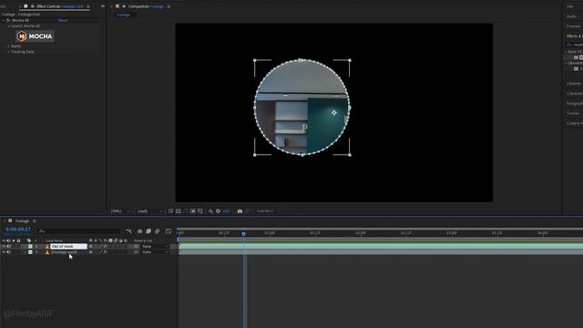 Masking using Mocha in After Effects смотреть онлайн