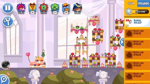 Прохождение уровней Angry Birds Friends от 16 февраля 2019 смотреть онлайн