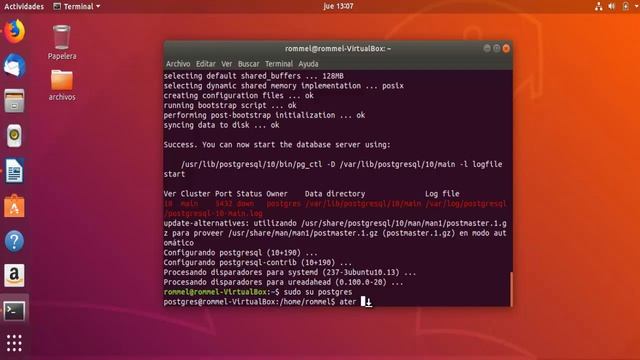 1.Curso Postgres - Instalación base de datos postgres en ubuntu смотреть онлайн