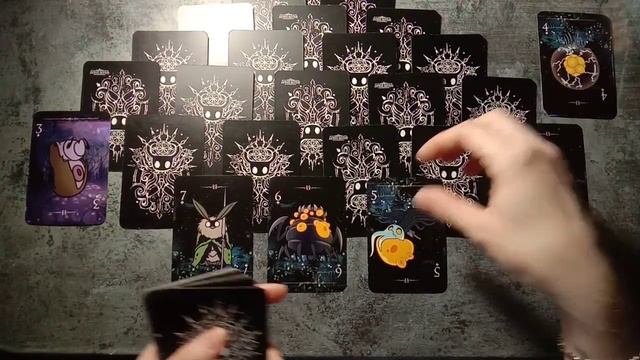 ASMR Playing Cards, Card Game, Solitaire, Whisper / Пасьянс 