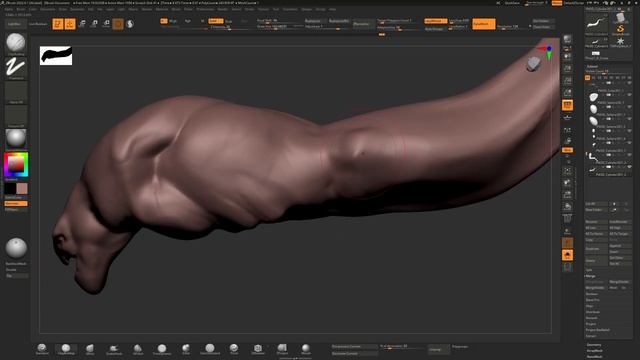 Sketching in Zbrush timelapse #4_ PART 1 смотреть онлайн
