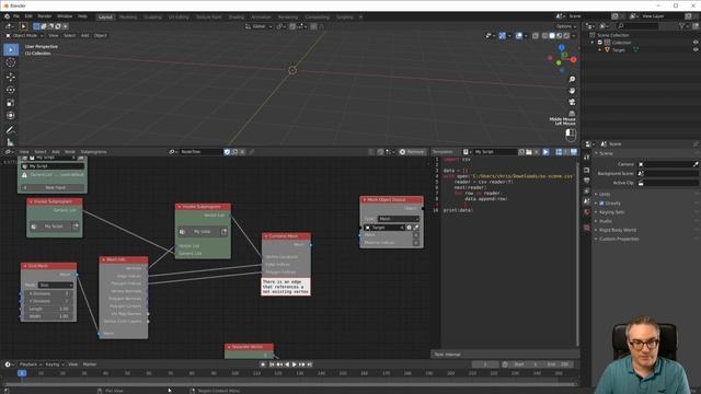 Visualize Real-World CSV/Excel Data in Blender (3D Chart Animation Nodes Tutorial) смотреть онлайн